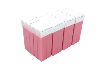 Cera depilación 20 cartuchos roll-on FRESA