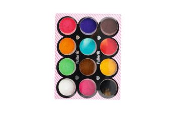 Polvos de terciopelo · colores · Nail Art