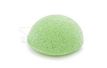 Esponja Konjac · Aloe Vera · 100% fibra vegetal