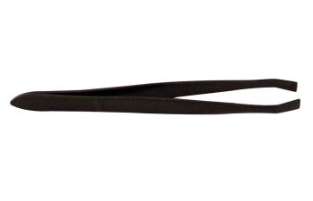 Pinza de depilar metálica negra de 8 cm -DESCATALOGADO-