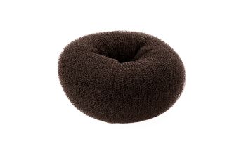 Relleno donut circular castaño