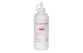 Botella de talco para barbero