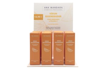 Expositor de Sérum Regenerador Vitamina C | 8 uds