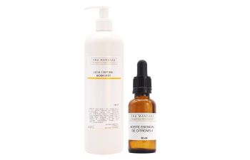 Pack Repelente Mosquitos | Citronela 30 ml + Leche corporal hidratante 500 ml 