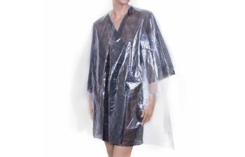 Capa desechable transparente | 50uds