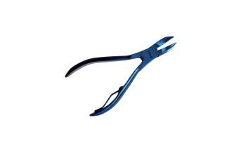 Alicate corta uñas azul titanio