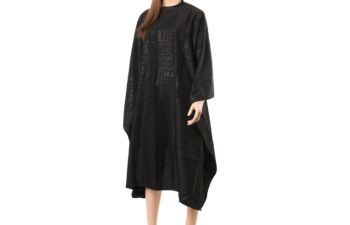 Capa de corte adulto nilon negra
