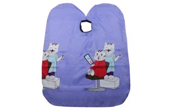 Capa infantil dibujos violeta