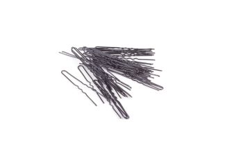 Horquilla invisible negra 400 uds