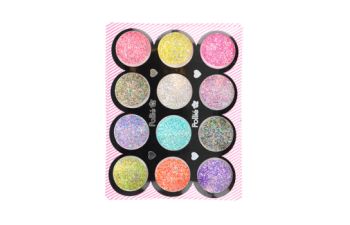 Glitter NailArt 12 colores